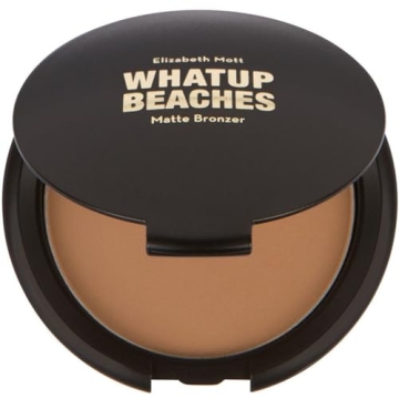 Elizabeth Mott Whatup Beaches Bronzer Face Powder Contour Kit - Vegan and Cruelty Free Facial Compac...