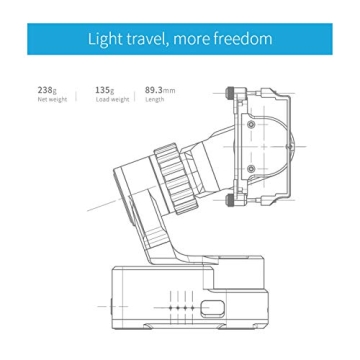 FeiyuTech WG2X Gimbal Stabilizer for GoPro Hero Series