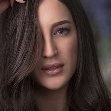 Gold Beaded Nose Ring - Dainty 8mm Hoop 24 Gauge Gold Beads Piercing – Snug 14K Gold Filled Nose Piercings – Body Jewelry Piercing Hoops – Gift Ready Purchase