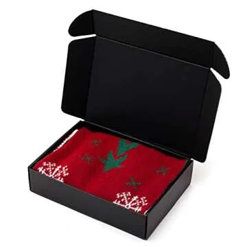 Timirog 9x6.5x2 Inches Black Shipping Boxes 25 Pack - Corrugated Cardboard Mailing Box for Small Business, Tab Locking Literature Mailer Packaging Supplies for Packing Digest Size Book Gifts Craft DVD