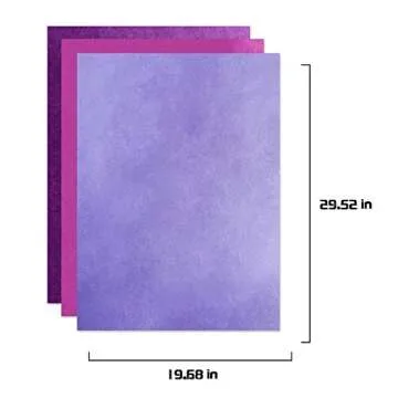 MR FIVE 20"x 30" Assorted Purple Tissue Paper Bulk,Gift Wrapping Paper,30 Sheets Gift Wrap Tissue Paper,Crafts and DIY,Gift Wrapping Papper for Birthday Wedding Holiday, 3 Colors