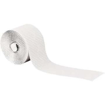 Bordette, PAC37014, Decorative Border, 1 / Roll, White, 2.25" x50'