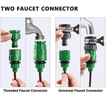 KORAM 100ft Drip Irrigation System for Efficient Watering