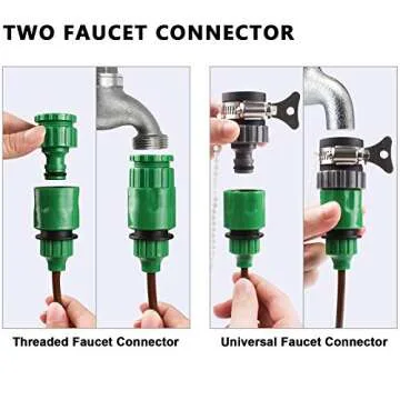 KORAM 100ft Drip Irrigation System for Efficient Watering