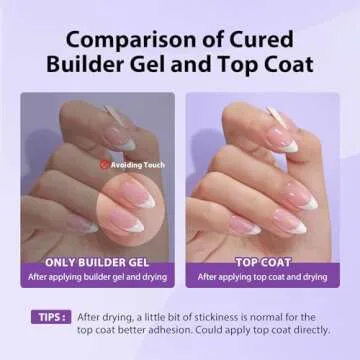 BTArtboxnails XCOATTIPS Protecting Builder Gel for Nails, No Chipping for Salon Effect 30+Days Long-lasting 15ml