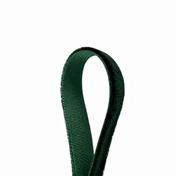 QIANF Vintage Green Velvet Ribbon – Elegant Crafting Accessory