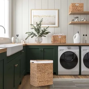 Handwoven Portable Bins for Stylish Home Storage