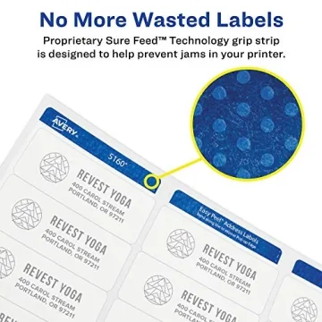 Avery High Visibility Printable Round Labels 2.5"