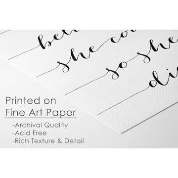 She Believed She Could So She Did Art Print - 8x10 (Unframed) | Inspiring Art Print to Celebrate the...