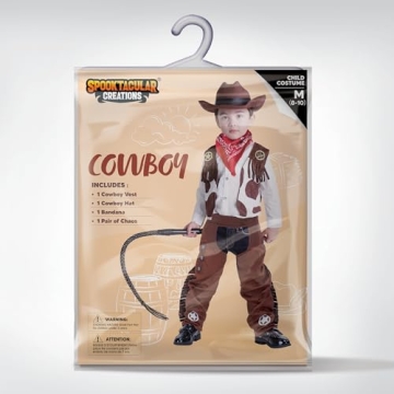Toddler Cowboy Costume Set for Halloween Fun