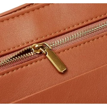 Stylish URAWOW Woven PU Leather Crossbody Bag