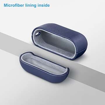 AirPods Pro 2nd Generation Leather Case (Not for AirPods Pro 1st Gen), Lopie Handmade AirPods Pro 2 Leather Case Cover, Protective Case Fully-Wrapped with Lambskin Leather - Retail Packaging - Pink