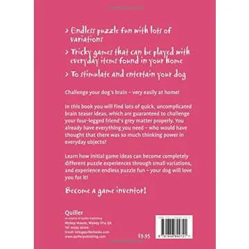 Brain Teasers for Dogs: Quick and Easy Homemade Puzzle Games