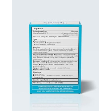 Hyland's Natural Cell Salt No. 1 for Colds, Hemorrhoids, Skin