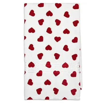 Cackleberry Home Valentine's Hand Towels Set of 2