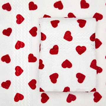 Cackleberry Home Valentine's Hand Towels Set of 2