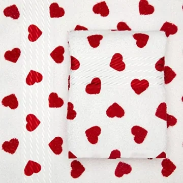 Cackleberry Home Valentine's Hand Towels Set of 2