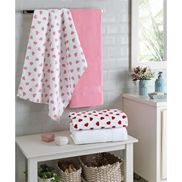 Cackleberry Home Valentine's Hand Towels Set of 2