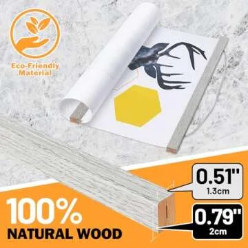 Benjia 8-inch Magnetic Poster Hanger for Stylish Displays