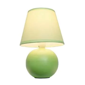 Charming Mini Globe Table Lamp - Vibrant Green Style
