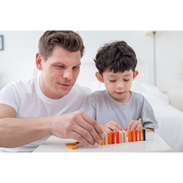 PlanToys Domino Race - Fun and Eco-Friendly for Kids