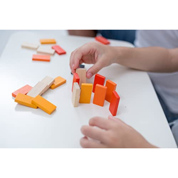 PlanToys Domino Race - Fun and Eco-Friendly for Kids