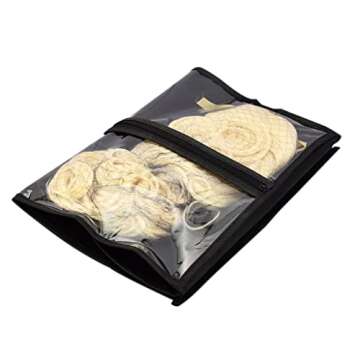 Homyl Portable Dustproof Hair Extensions Storage Case