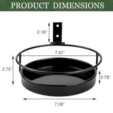 ARTORA Metal Wall Plant Holders for Indoor and Outdoor