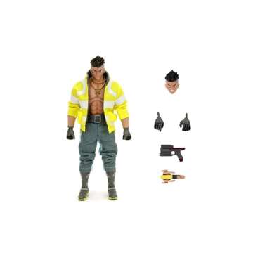 Jada Cyberpunk Edgerunners David Martinez - 1:12 Scale Action Figure - 6” Highly Articulated Collectible with Accessories - Ages 15+ - Soft Goods Jacket, Detailed Sculpt