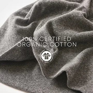 Eco-Friendly Organic Cotton Beanie Hat for All Seasons