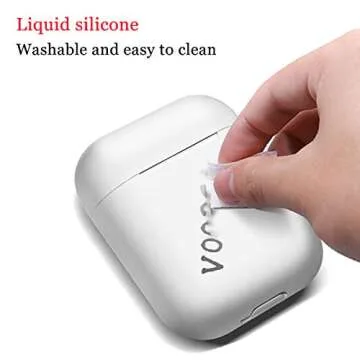 Stylish Silicone AirPods Case Cover for 1 & 2