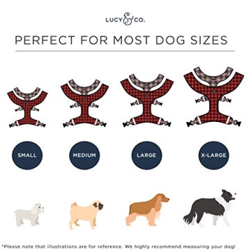 Stylish Reversible Dog Harness for All Sizes