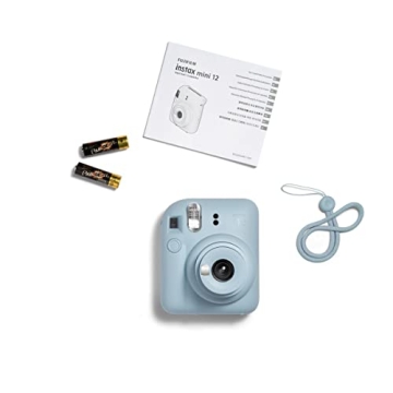 Fujifilm Instax Mini 12 Camera in Pastel Blue