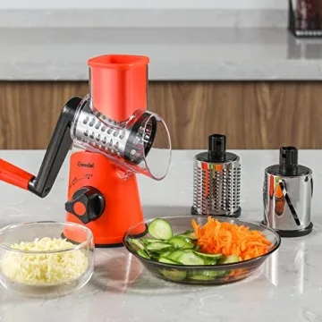 Geedel Rotary Cheese Grater for Effortless Food Prep