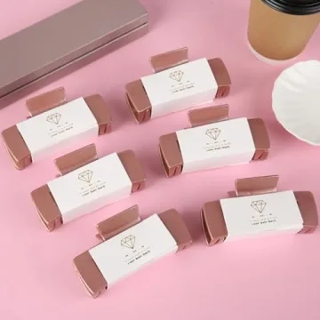 Stylish Bridesmaid Proposal Gifts - 4.1-inch Claw Clips