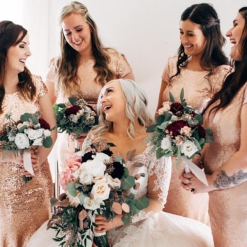 Stylish Bridesmaid Proposal Gifts - 4.1-inch Claw Clips