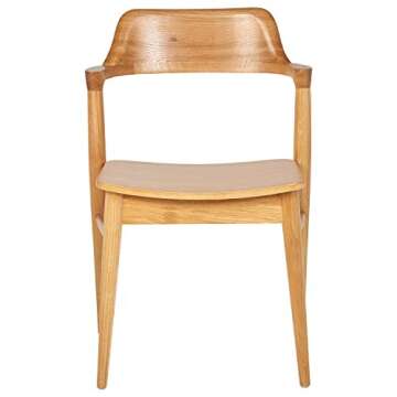 Rivet Mid-Century Modern Dining Chair - Comfortable & Stylish