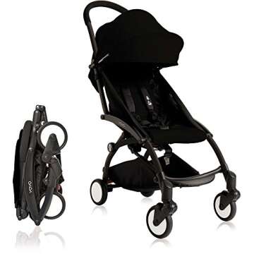 Babyzen YOYO+ Stroller - Compact Travel Stroller in Black