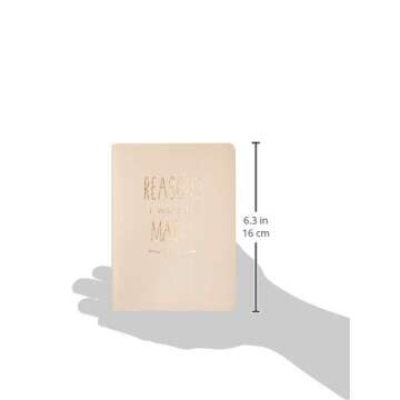 Reasons I Want to Marry You Journal Notebook - Love Letter Wedding Book Gift for Husband or Groom to Bride, Engagement or Proposal Gifts - 40 Blank Pages (20 Sheets) 6 x 4.5-inches