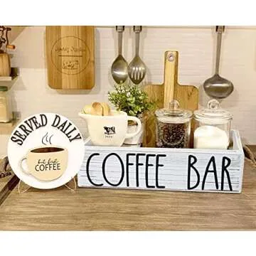 Stylish Coffee Bar Organizer for Every Home