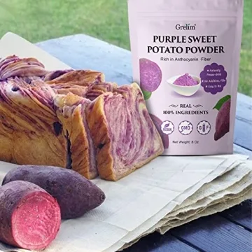 Grelim Purple Sweet Potato Powder for Healthy Cooking