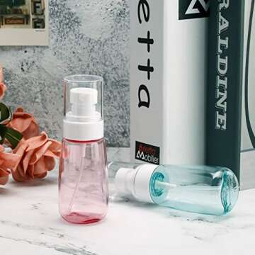 Travel Spray Bottles - Fine Mist Refillable Containers