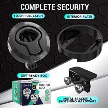 LATCH.IT Flush Pull Slam Latch