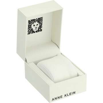 Anne Klein Women's Diamond Dial Ceramic Watch