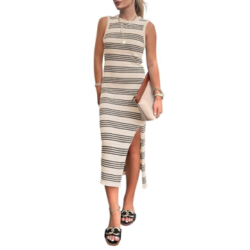 Stylish PRETTYGARDEN Women's Summer Bodycon Sundress