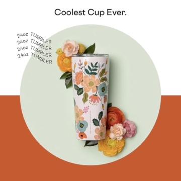 Corkcicle x Rifle Paper Co. Travel Tumbler 24 oz Stainless Steel