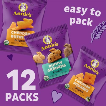 Annie's Organic Variety Pack for Healthy Kids Snacks