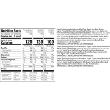 Annie's Organic Variety Pack for Healthy Kids Snacks