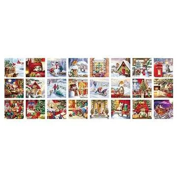 Christmas Memories Advent Calendar II - 24 Jigsaw Puzzles