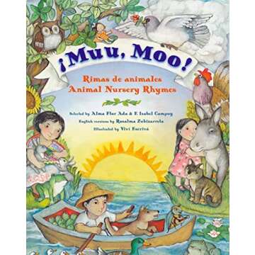 Muu, Moo! Rimas de animales/Animal Nursery Rhymes: Bilingual English-Spanish
